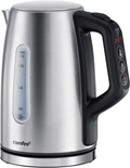 Stainless Steel Temperature-Control Kettle, 1.7L with 6 Preset Mode
